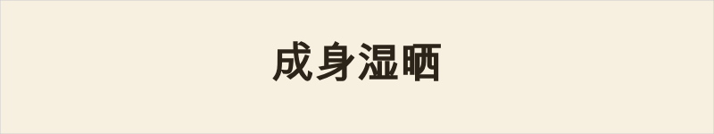 成身湿晒粤语什么意思、例句及详细解释